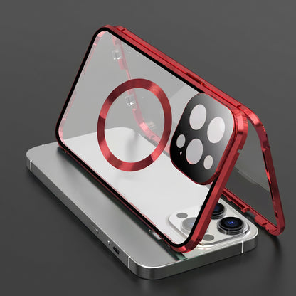 Metal Magnetic Anti Peeping Privacy Case iPhone