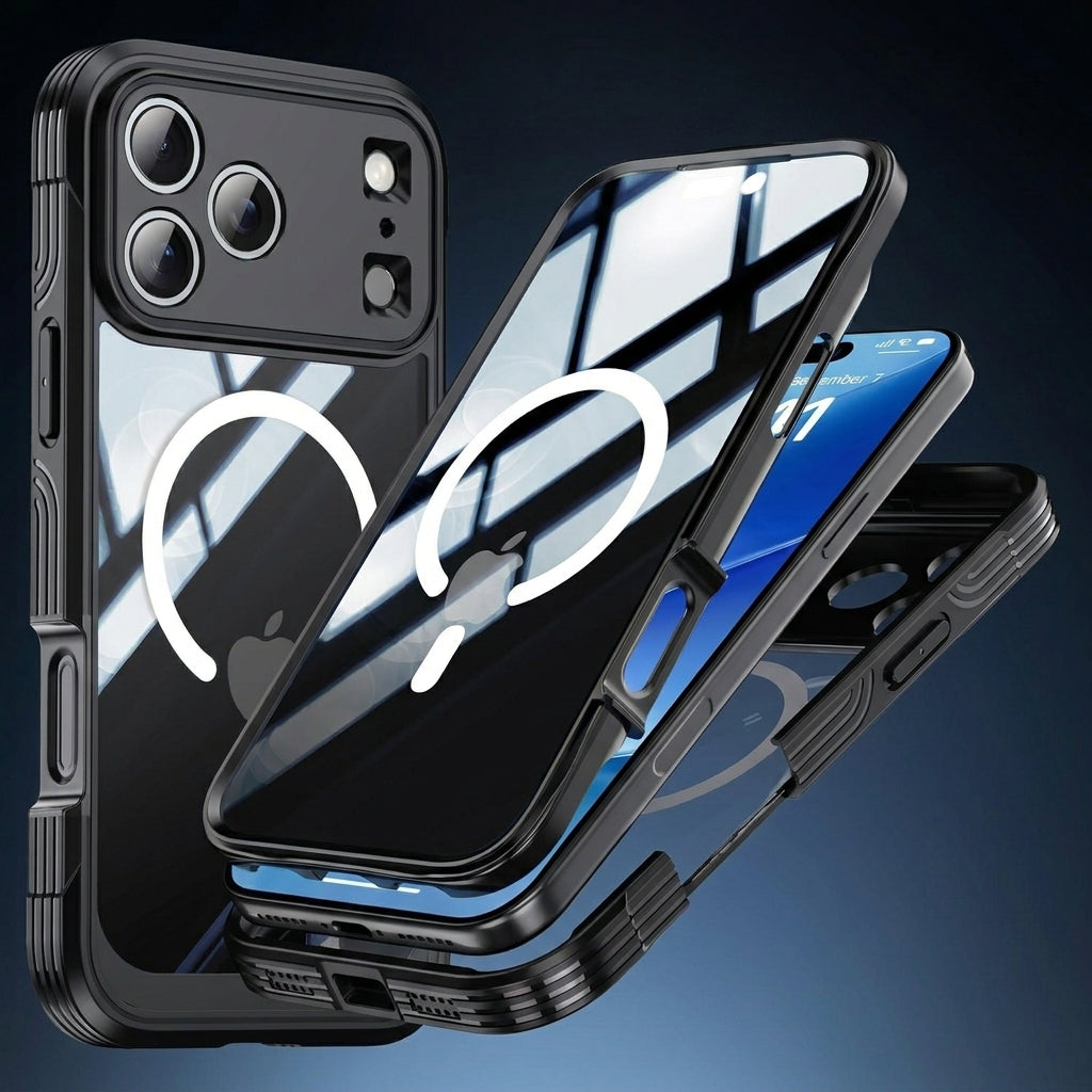 Metal Magnetic Anti Peeping Privacy Case iPhone