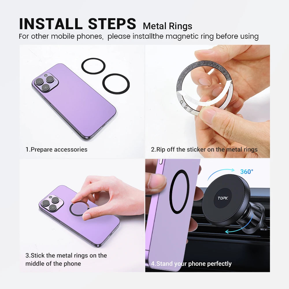 Strong Magnetic Car Phone Holder