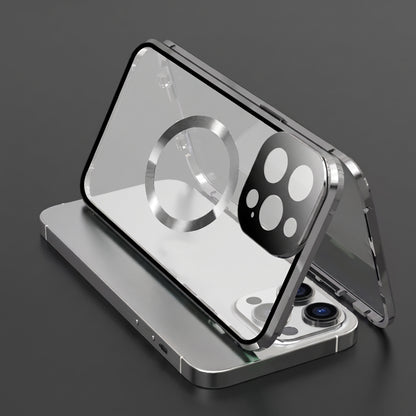 Metal Magnetic Anti Peeping Privacy Case iPhone