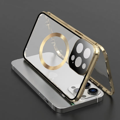 Metal Magnetic Anti Peeping Privacy Case iPhone