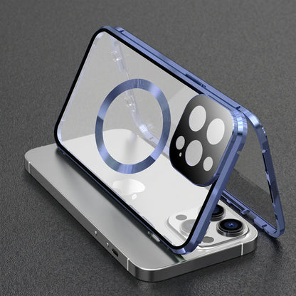 Metal Magnetic Anti Peeping Privacy Case iPhone